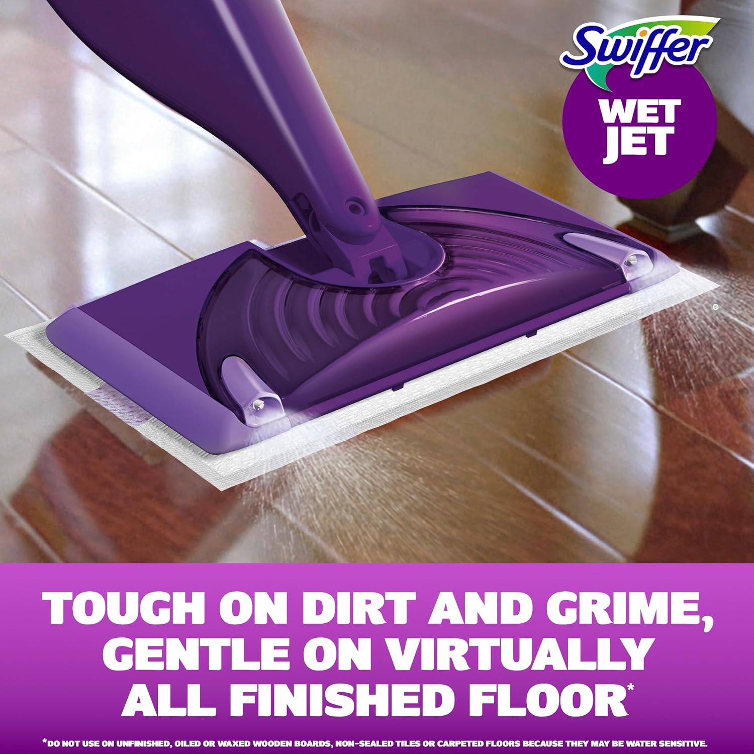 Swiffer WetJet Hardwood Mop Pad Refills, 24 Count - view 6
